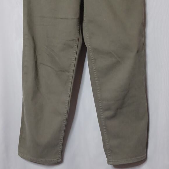 ATHLETA Women's Olive Green Flex Straight Leg Crop Jeans. Size 4 - Picture 6 of 16
